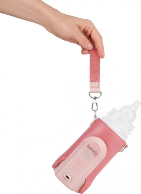 Încălzitor de sticle fără fir Thermup Go Evo Coral Pink