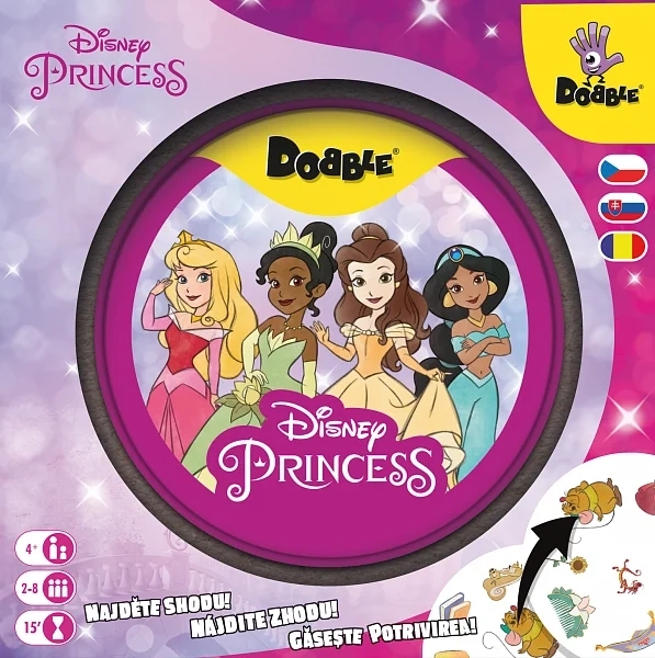 Joc de societate Disney Prințese Dobble