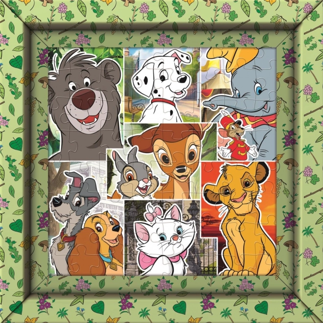 Puzzle Disney Animals Frame Me Up 60 de piese de la Clementoni