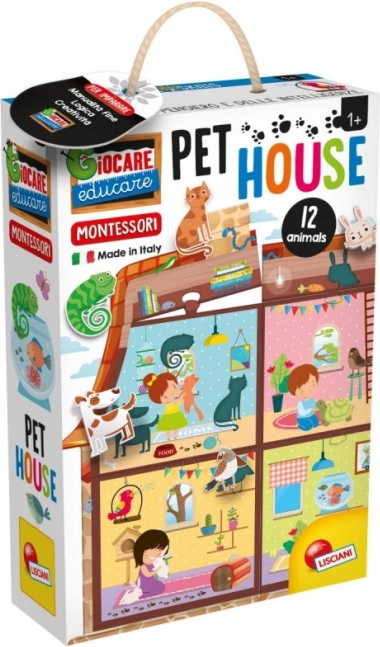 Căsuță Montessori pentru animale
