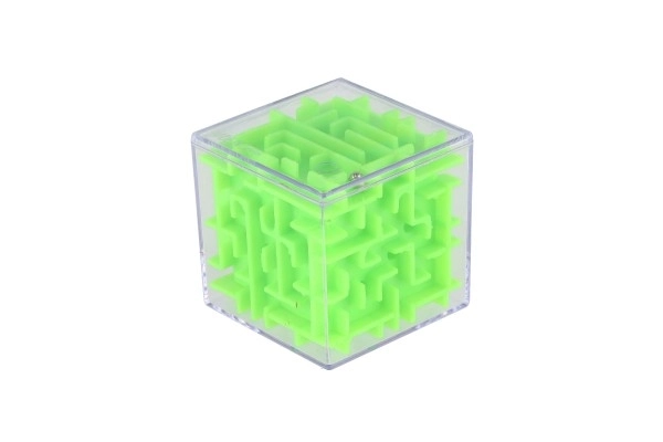 Cub Rubik labirint de plastic 5x5cm în 4 culori