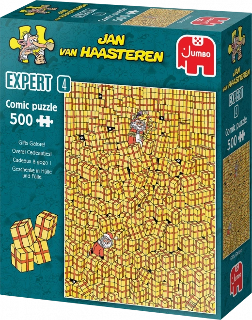 Puzzle cadouri din belșug Jan Van Haasteren 500 piese