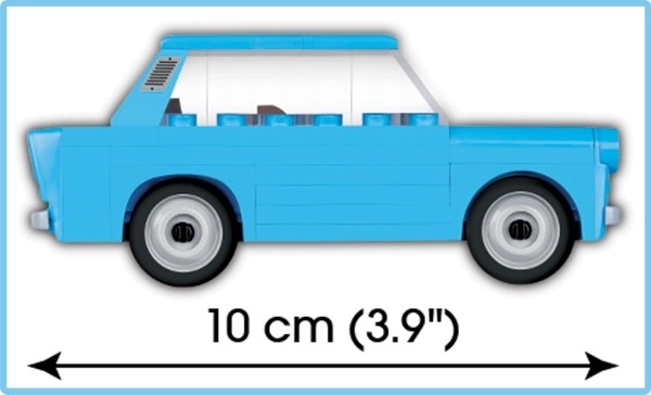 Mașină COBI Trabant 601, Set de construcție 72 piese