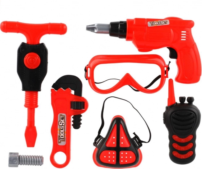 Set de unelte din plastic pentru copii