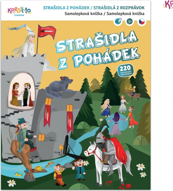 Spirite din basme – carte cu autocolante
