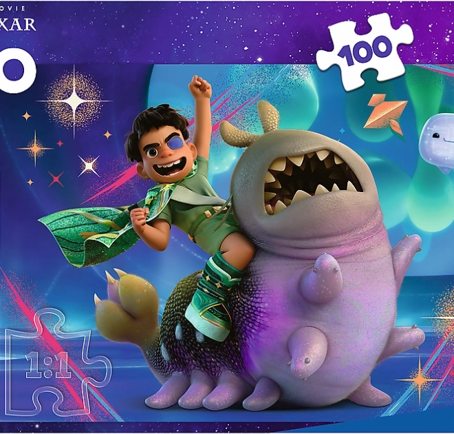 Puzzle Elio și aventurile spațiale 100 piese