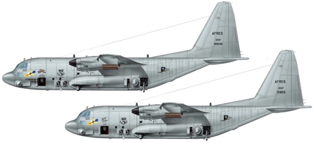 Model de avioane Lockheed Martin AC-130H Spectre