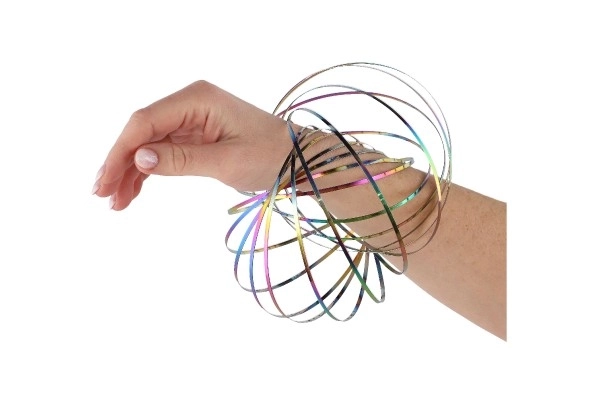 Spirală interactivă metalică Flow Magic Ring