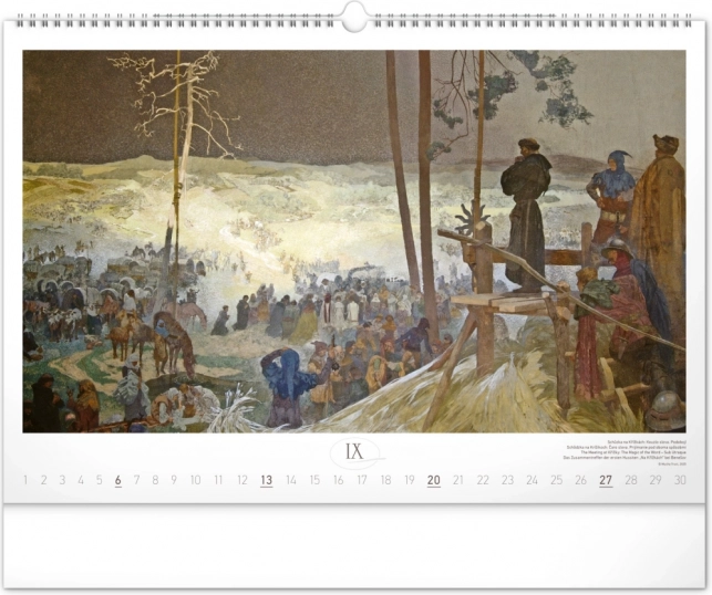 Calendar de perete Epopeea Slavă 2026