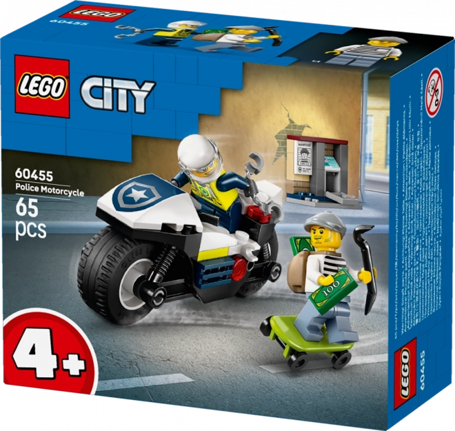 Lego City Poliție: Urmărire pe motocicletă