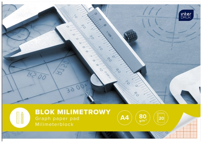 Bloc milimetric A4