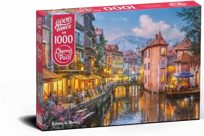 Puzzle seara în Annecy 1000 piese