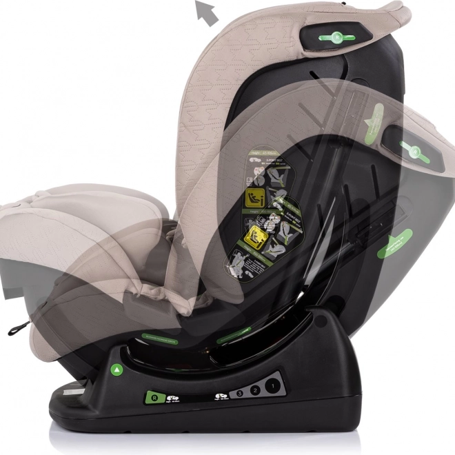Scaun auto Chipolino Aviato i-Size Tiramisu