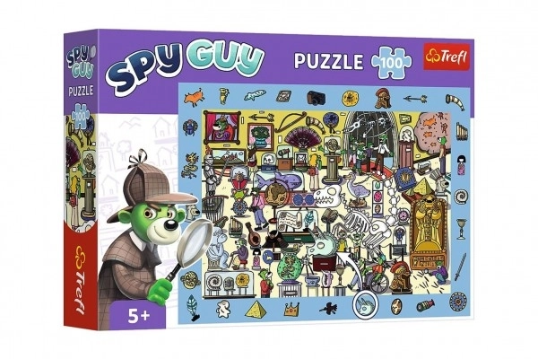 Puzzle 100 piese Obserwacyjne Spy Guy Muzeu