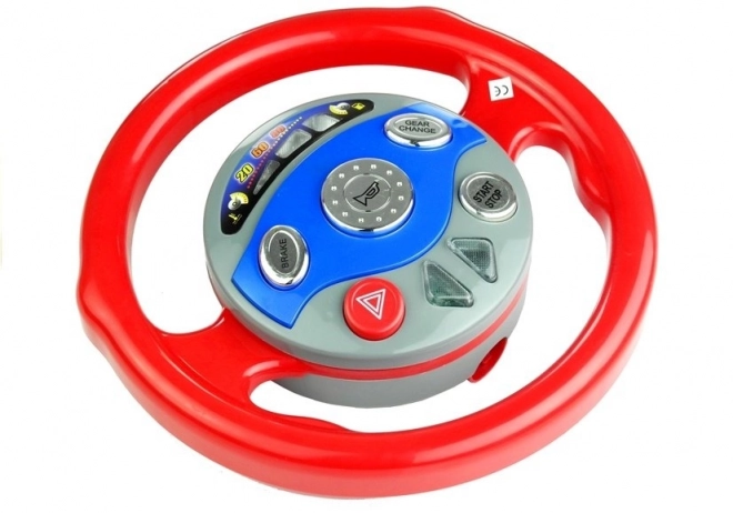 Volan joystick pentru copii cu efecte sonore