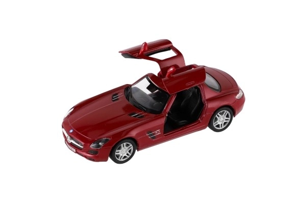 Model de mașină Mercedes-Benz SLS AMG cu mecanism de retragere