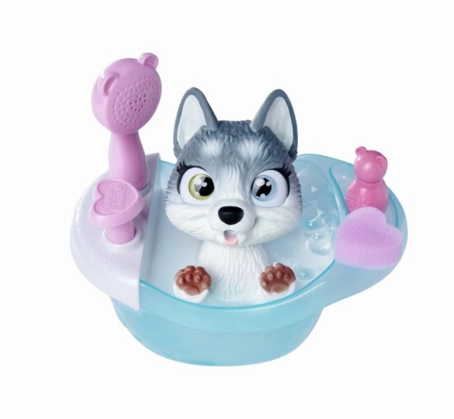 Cățeluș Husky Pamper Petz cu cadă