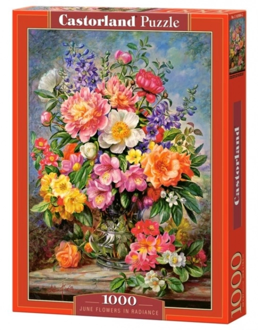 puzzle iunie cu flori 1000 piese