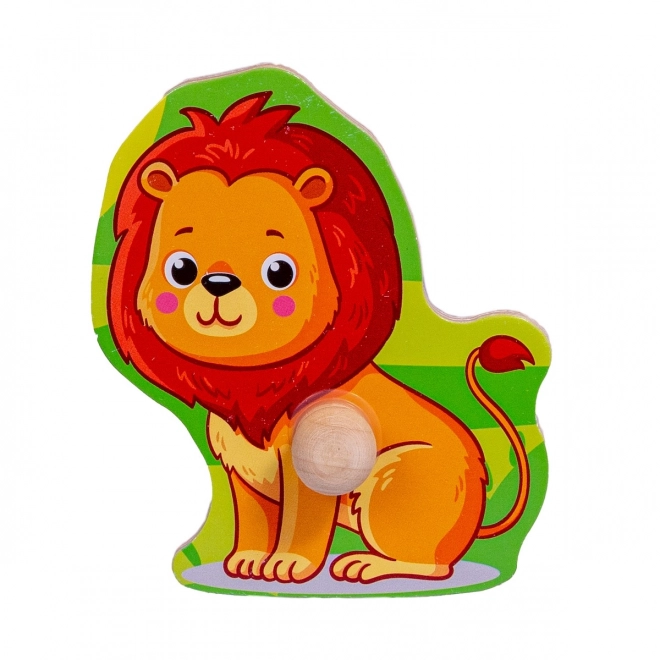 Puzzle din lemn zoo