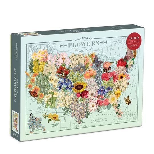 Puzzle flori SUA 1000 piese