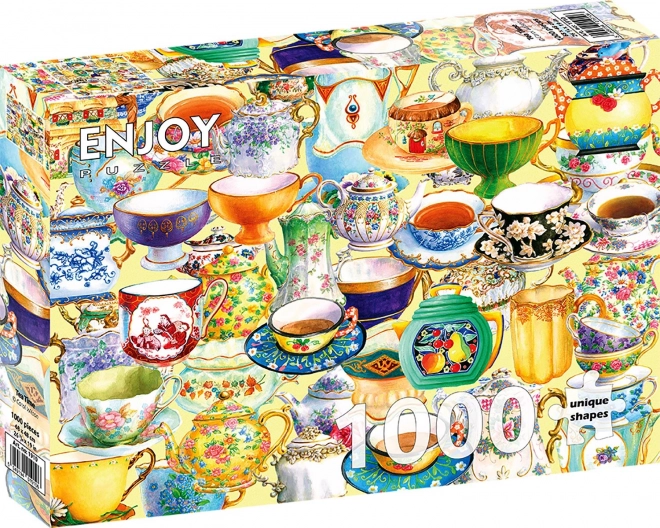 Puzzle de ceai cu 1000 de piese