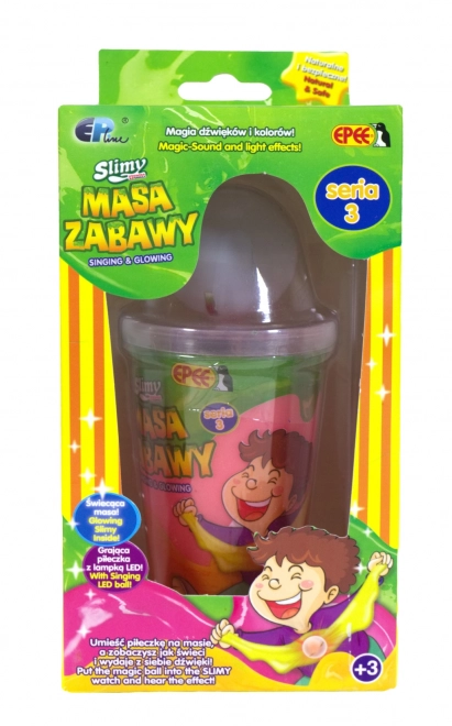 Slime cu bilă luminoasă