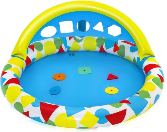 Învățare prin joacă: sortator de forme în copertină