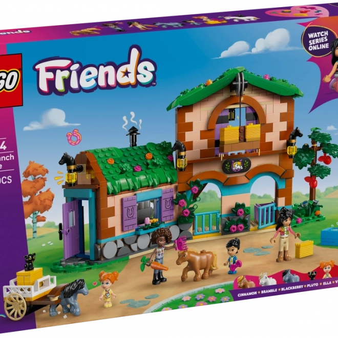 LEGO Friends Fermă cu ponei și grajd