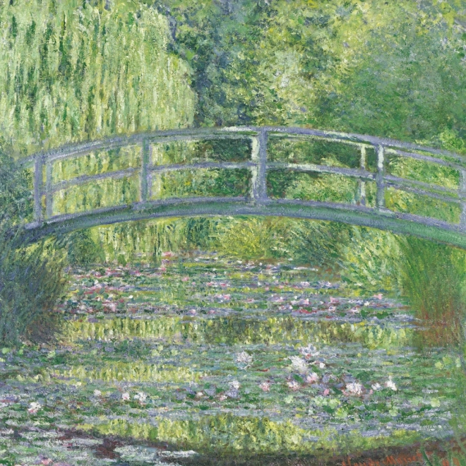 calendar notique cu claude monet 2025