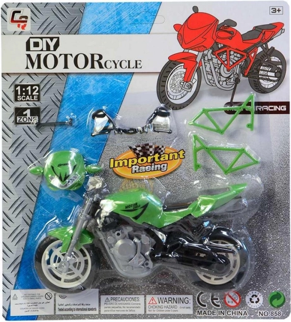 Motocicletă de asamblat pentru copii