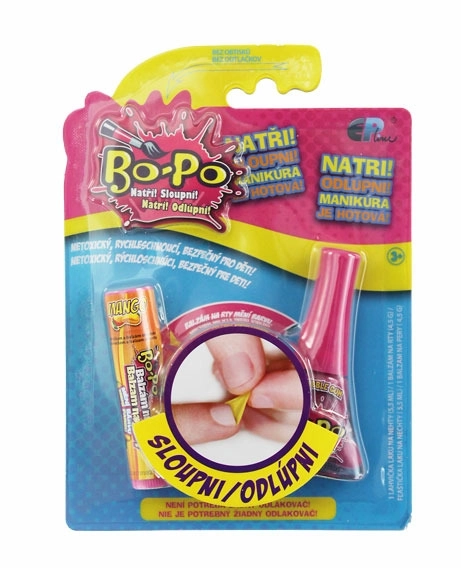Set ojă și balsam de buze Bo-Po
