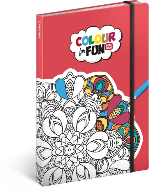 Copertă creativă pentru colorat