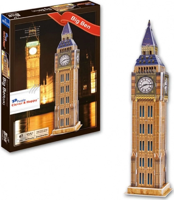 Puzzle 3D Big Ben de la Clever&Happy