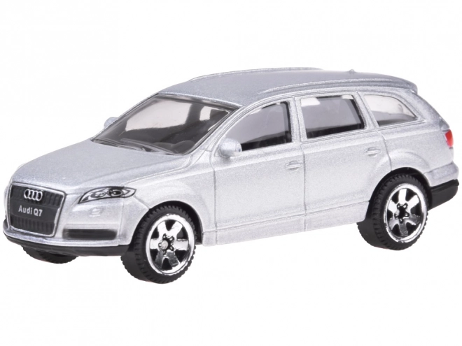 Mașinuță metalică Audi Q7 cu arc 1:64