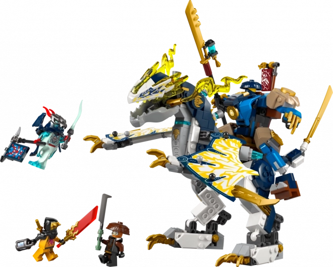 Lego NINJAGO Rogue și călărețul dragonului robotic