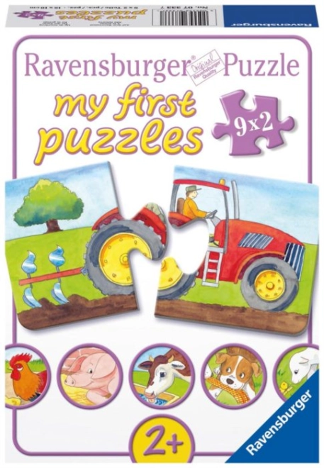 Primul puzzle pentru copii de la 2 ani