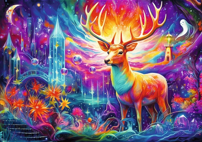 Puzzle 1000 piese – cerbul mistic DreamScapes