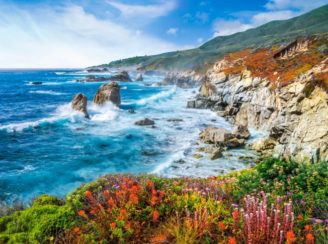 Puzzle 2000 piese Golful Big Sur California