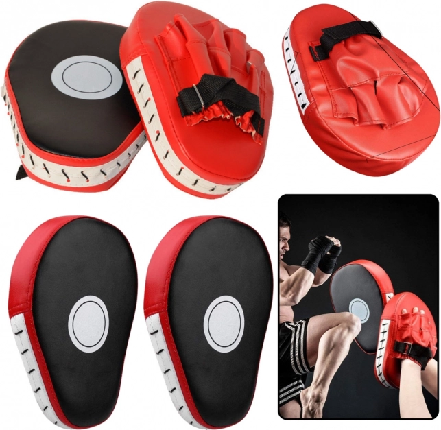 Mănușă de antrenament Pad Kickbox Roșie