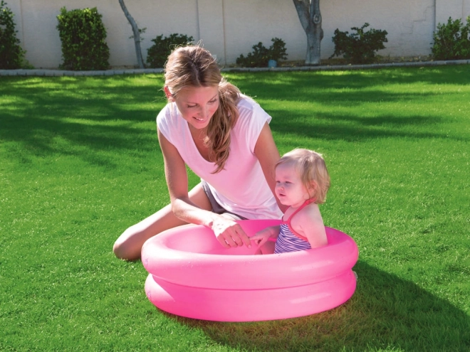 Piscină gonflabilă pentru copii Bestway cu două inele, mov