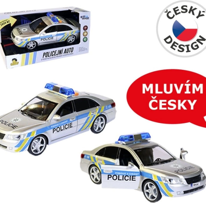 MaDe mașină de poliție cu voce cehă 24 cm