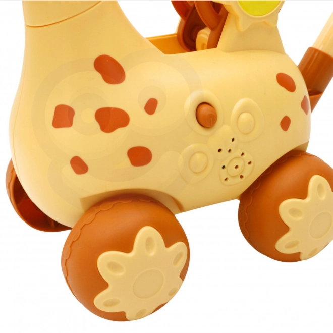 Pusher cu bule săpun în formă de girafă 2 în 1 WOOPIE