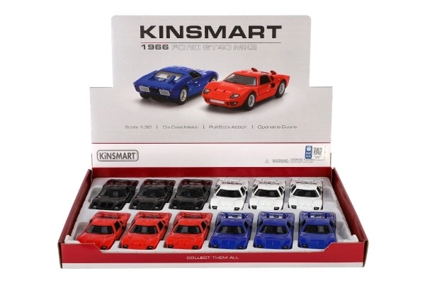 Mașină Ford GT40 MKII 1966 Kinsmart 13cm - Diverse Culori