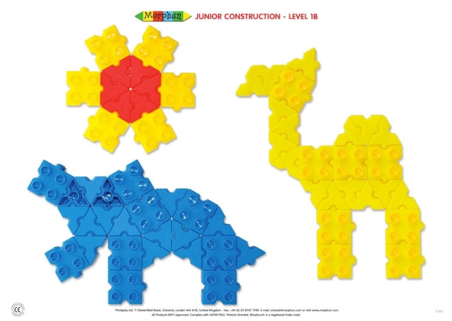 Set de construcție Morphun 200 de piese