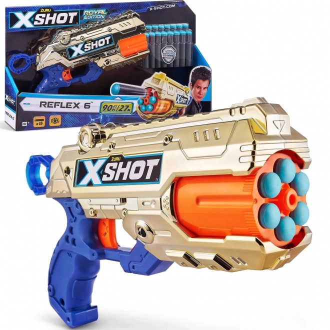 Pistol aurit Zuru X-Shot Reflex 6