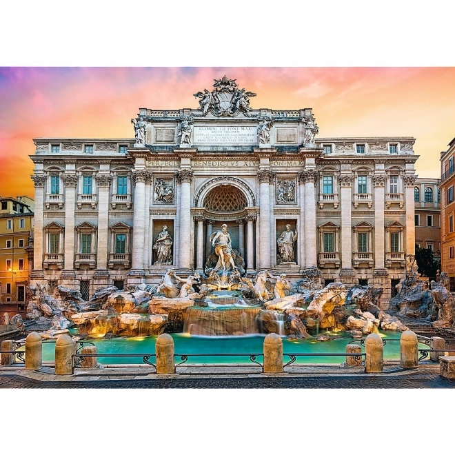 Puzzle Fontana di Trevi, Italia 500 piese