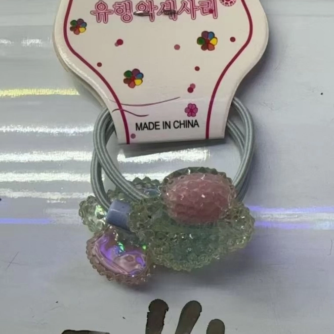 Set de elastice de păr cu motiv de ciuperci