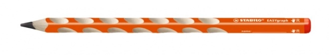 Creion ergonomic STABILO EASYgraph pentru dreptaci portocaliu
