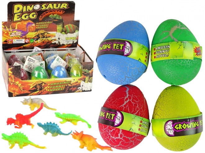 Ou magic de dinozaur care iese din ou crescând 6 cm