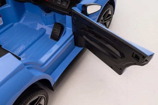 Mașină electrică Audi E-Tron GT albastră